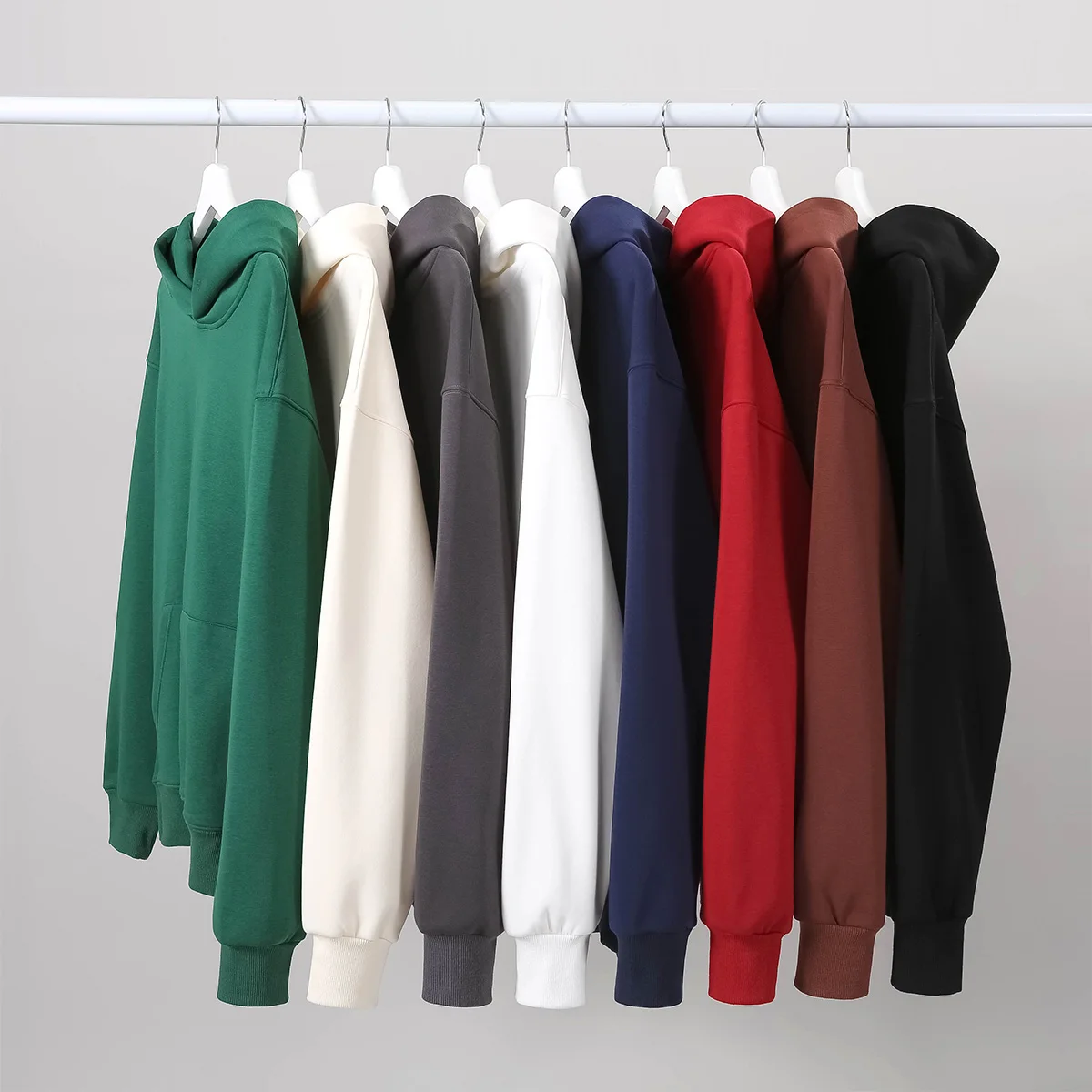 Sb1faf38fe16749799bb2f9b26039fef3A-1.webp 16.9oz 480gsm Heavy Weight Cotton Plus Velvet Hooded Sweater Men Thickened Tight Polar Fleece Pullover Hoodie Women Sweatshirt - Image 1